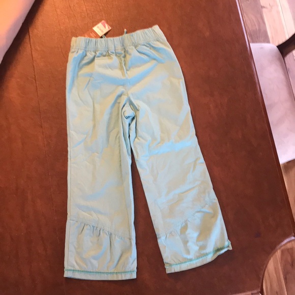 Carters 5 pants teal aqua in color - Picture 4 of 5